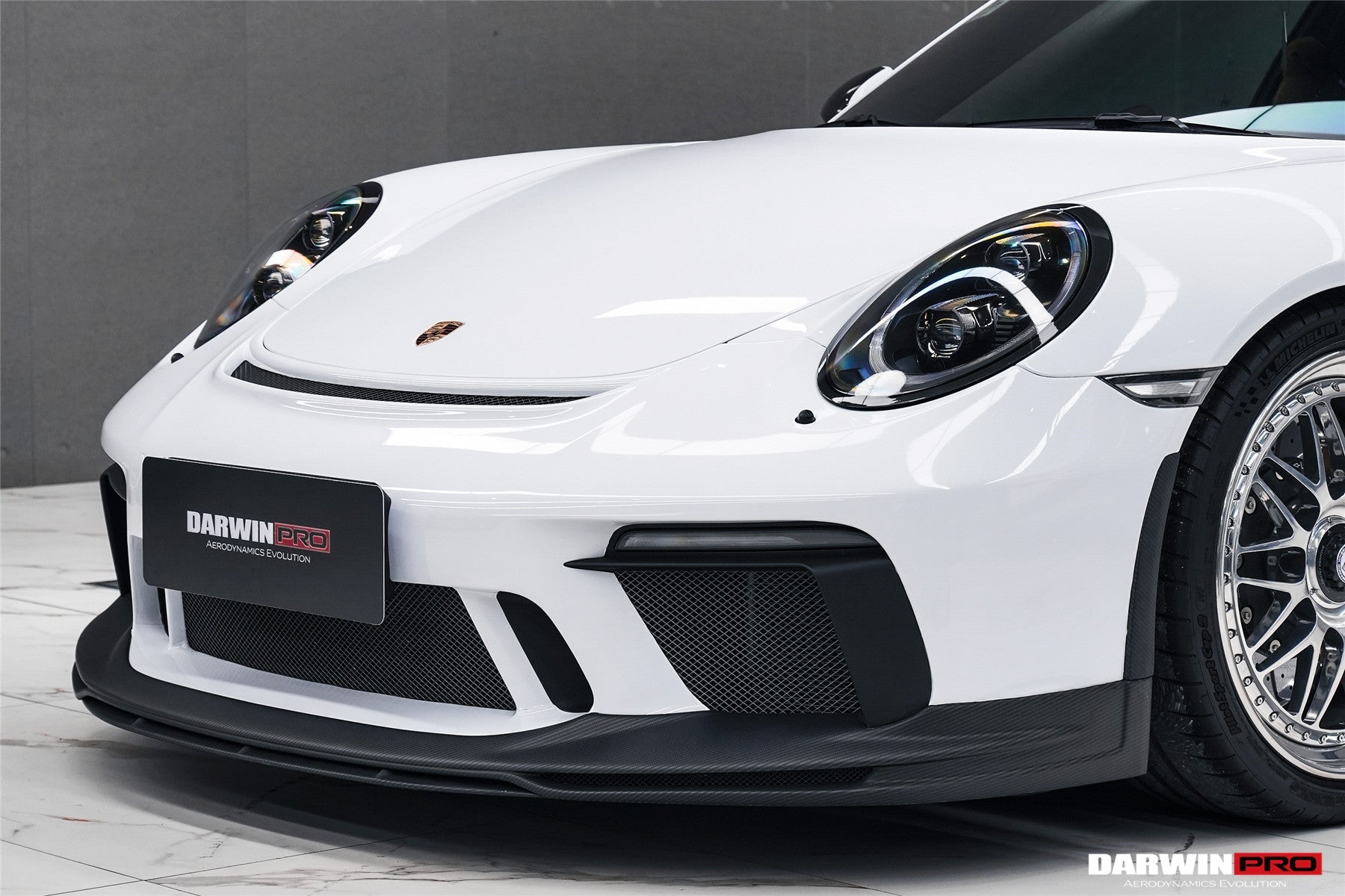 2017 - 2019 Porsche 911 991.2 GT3 Only BKSS Style Carbon Fiber Front lip